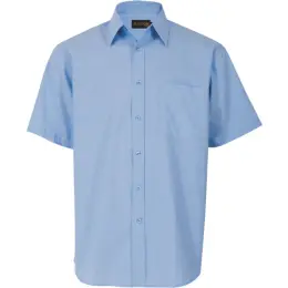 Sky Blue Oxford Lounge Short Sleeve Mens
